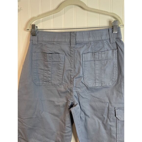 Democracy 10P Ab Solution Cargo Pants In Blue With Elastic Waistband Size 10P - Picture 6 of 14